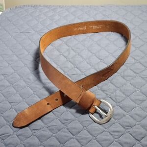 Levi's Light Brown Cowhide Leather Belt Size 36